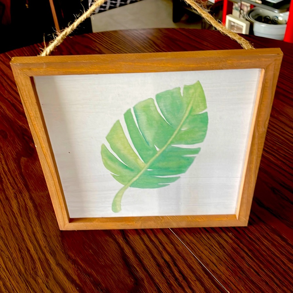 Wood sign